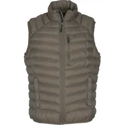 Pinewood Men's Abisko Insulation Vest Dark Mole Brown