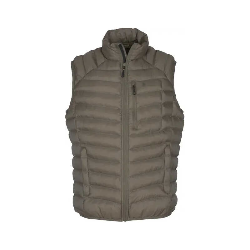 Pinewood Men's Abisko Insulation Vest Dark Mole Brown Pinewood Men's Abisko Insulation Vest Dark Mole Brown