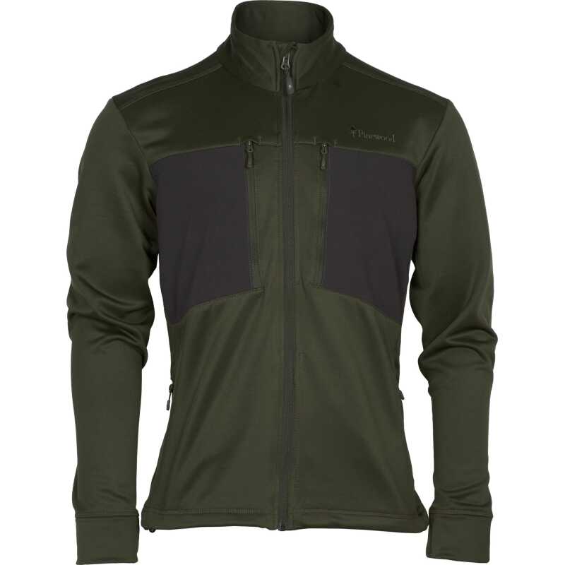 Pinewood Men's Abisko Power Fleece Moss Green
