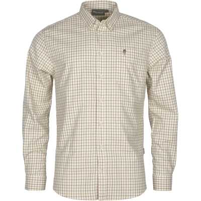 Pinewood Men's Nydala Grouse Shirt Off White/Green