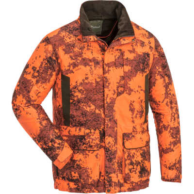 Pinewood Men's Småland Light Camou Jacket Strata Blaze/Suede Brown