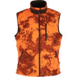 Pinewood Men's Småland Reversible Vest Strata Blaze/Huntig Green