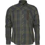 Pinewood Men's Wolf Shirt Dark Green