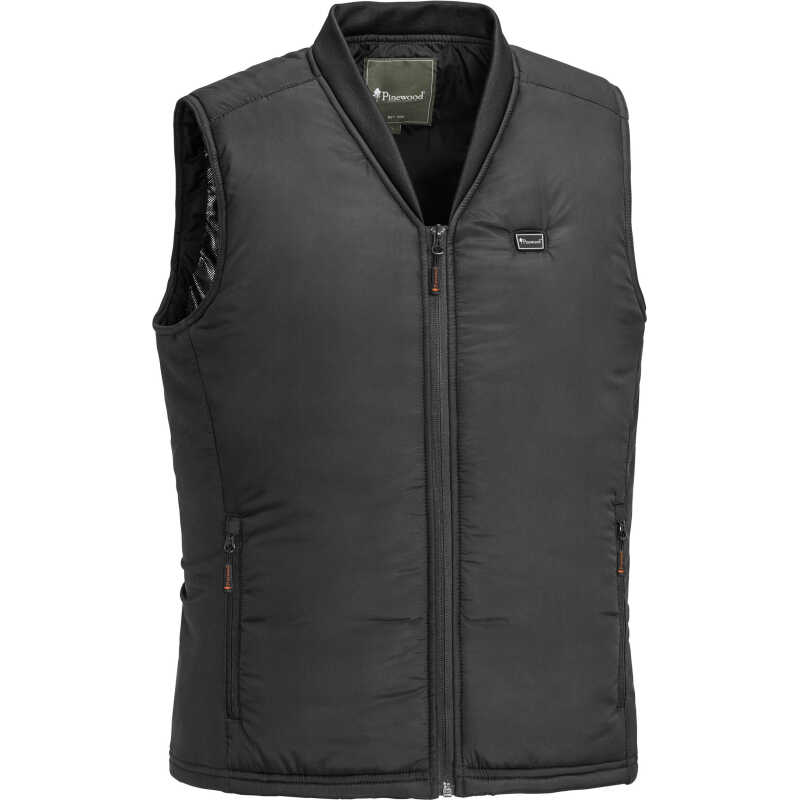 Pinewood Unisex Ultra Body-Heat Vest Black/Grey Pinewood Unisex Ultra Body-Heat Vest Black/Grey