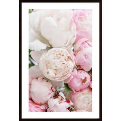Pink Peonies Poster
