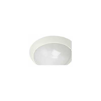 Plafond Enøk Alu E27 med sensor og sikringsskrue hvid