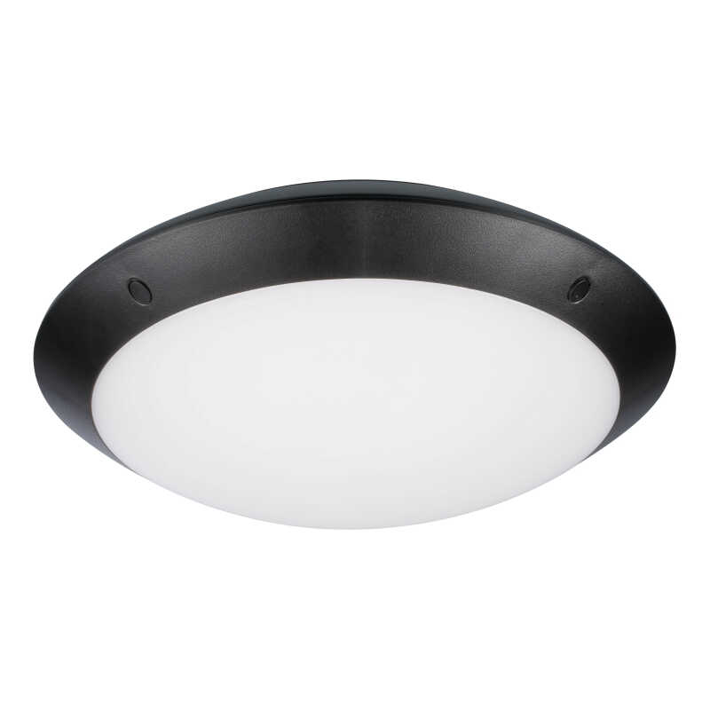 Plafond Start Surface IP66 1500lm 840 IK10 Dali Svart 350mm Plafond Start Surface IP66 1500lm 840 IK10 Dali Svart 350mm