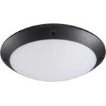Plafond Start Surface IP66 ⌀300 1050lm 830 IK10 MW Svart 300mm