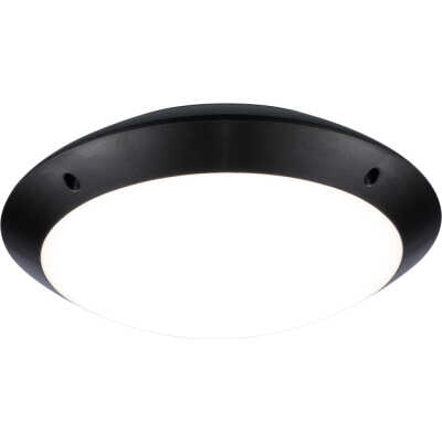 Plafond Start Surface IP66 ⌀350 1450lm 830 IK10 Svart 350mm