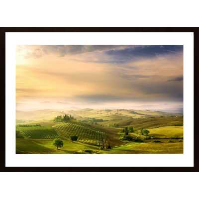 Podere Belvedere'S Sunrise Poster