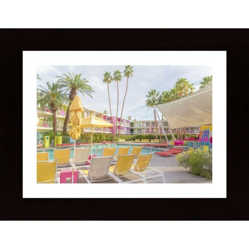 Poolside At The Saguaro Hotel Palm Springs Poster
