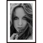 Portrait Of Young Brunette Poster