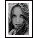 Portrait Of Young Brunette Poster