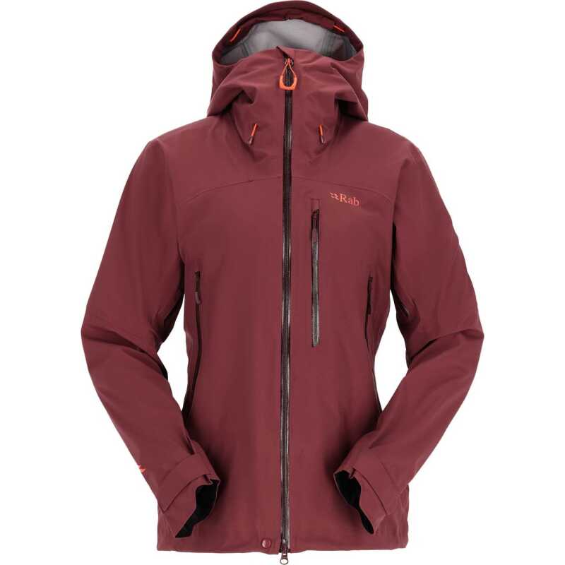 Rab Women's Firewall Waterproof Jacket Deep Heather