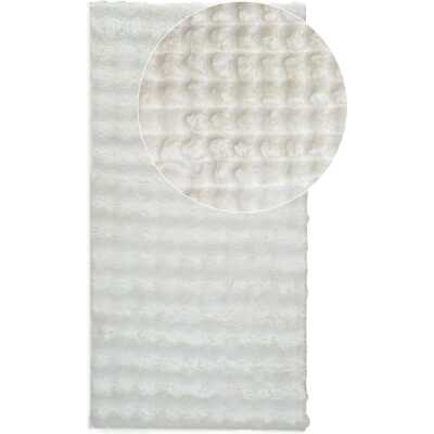 Rabbit Bubble Offwhite 80x300 cm Pälsmatta