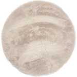 Rabbit Eco Ljusbeige Rund 160 cm