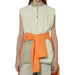Rains Fleece Vest Fossil