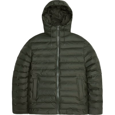 Rains Unisex Lohja Puffer Jacket W3T2 Green