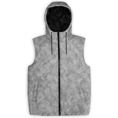 Rains Unisex Lohja Vest W3T1 Distressed Grey