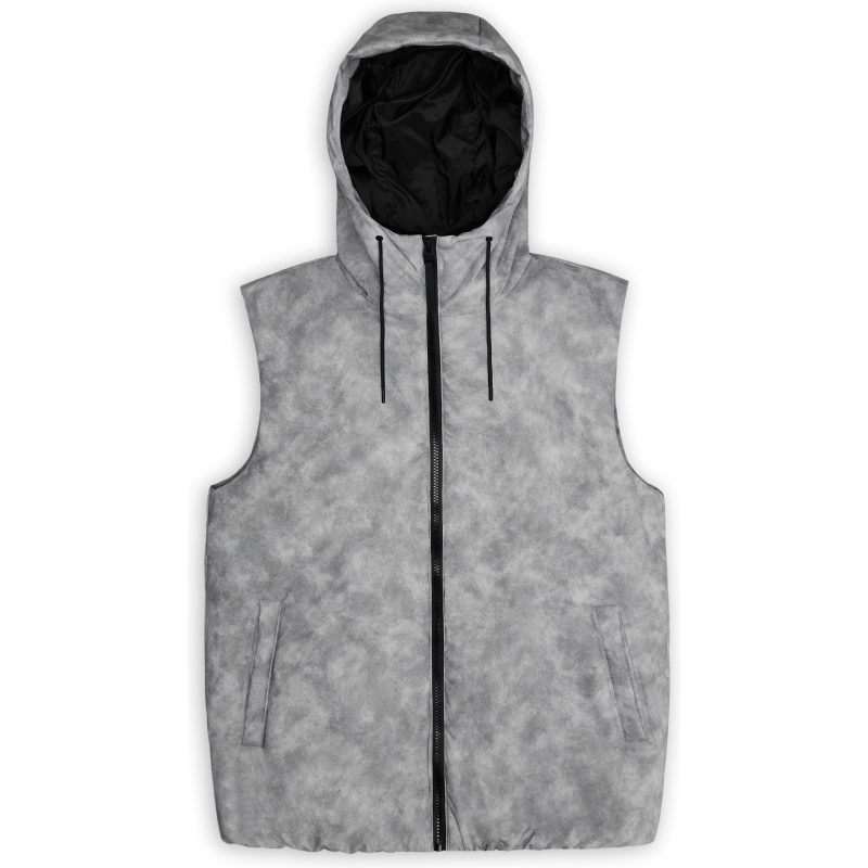 Rains Unisex Lohja Vest W3T1 Distressed Grey