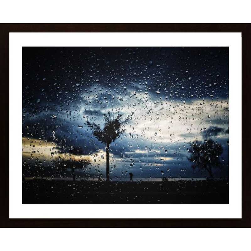 Rainy Evening Poster