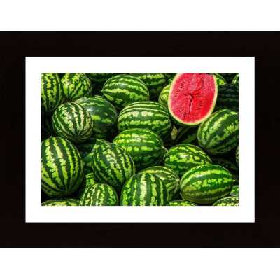 Red In Green Poster