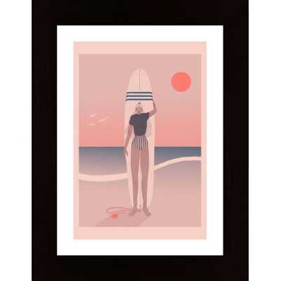 Red Sky Blue Sea Poster
