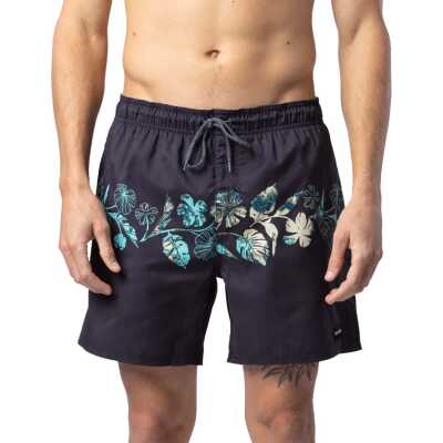Rip Curl Men's Framed Volley Boardshort Washed Black