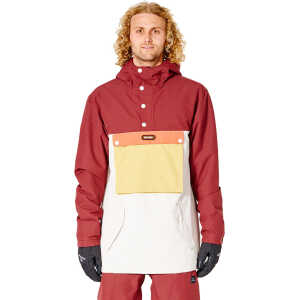 Rip Curl Men's Primative Anorak Jacket Maroon