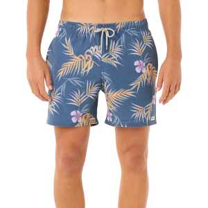 Rip Curl Men's Surf Revival Floral 16" Volley Short Washed Navy