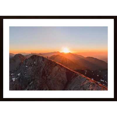 Running On The Ridge Poster