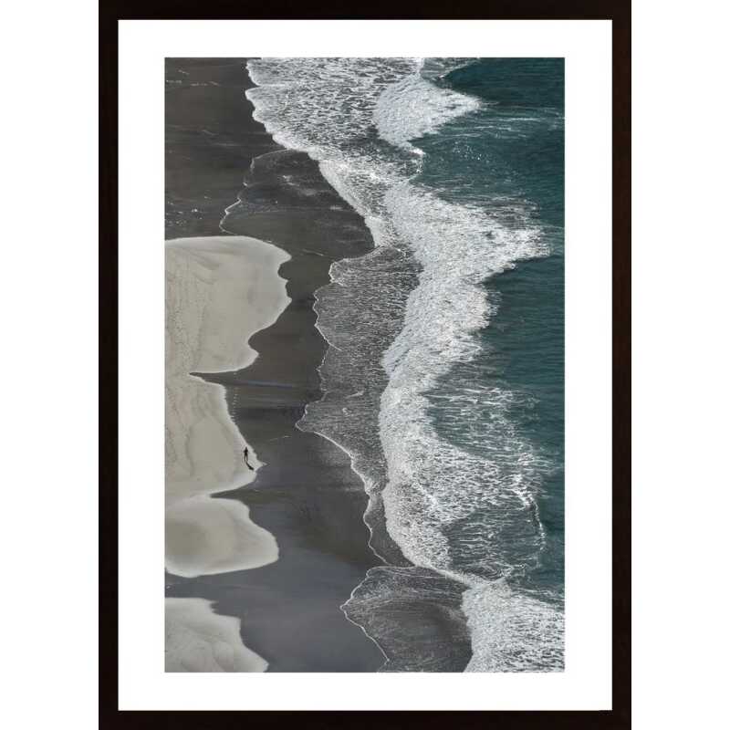 Running Waves Poster