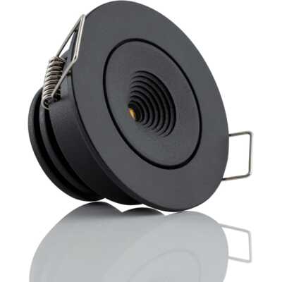SLC MiniOne Microspot Tilt ⌀44 930 IP44 100° Svart