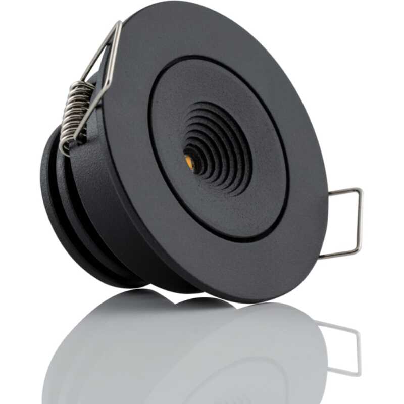 SLC MiniOne Microspot Tilt ⌀44 930 IP44 100° Svart SLC MiniOne Microspot Tilt ⌀44 930 IP44 100° Svart