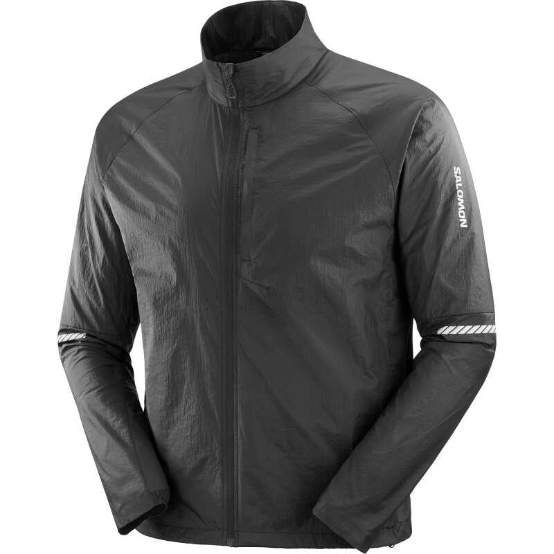 Salomon Men's Sense Flow Jacket Deep Black Salomon Men's Sense Flow Jacket Deep Black