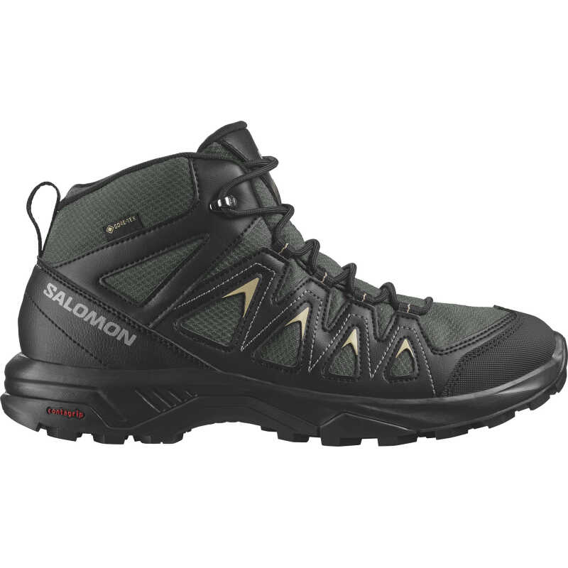 Salomon Men's X Braze Mid GORE-TEX Urban Chic/Black/Slate Green Salomon Men's X Braze Mid GORE-TEX Urban Chic/Black/Slate Green