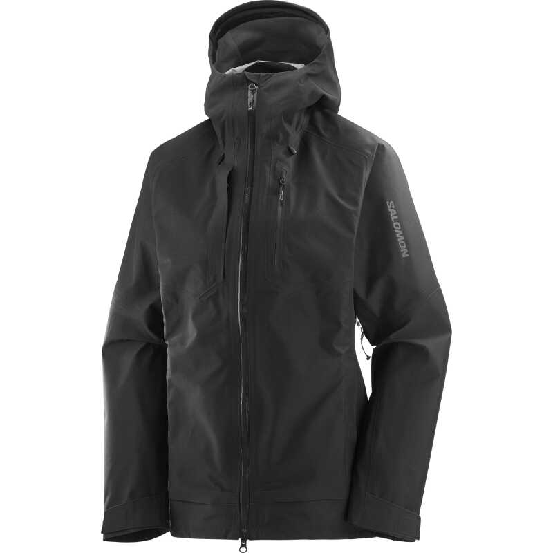 Salomon Women's Outline 3L GORE-TEX Jacket Deep Black Salomon Women's Outline 3L GORE-TEX Jacket Deep Black
