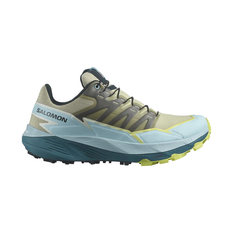 Salomon Women's Thundercross Alfalfa/Tanager Turquoise/Sunny Lime