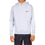 Salty Crew Kids' Bruce Hood Fleece Grey Heather