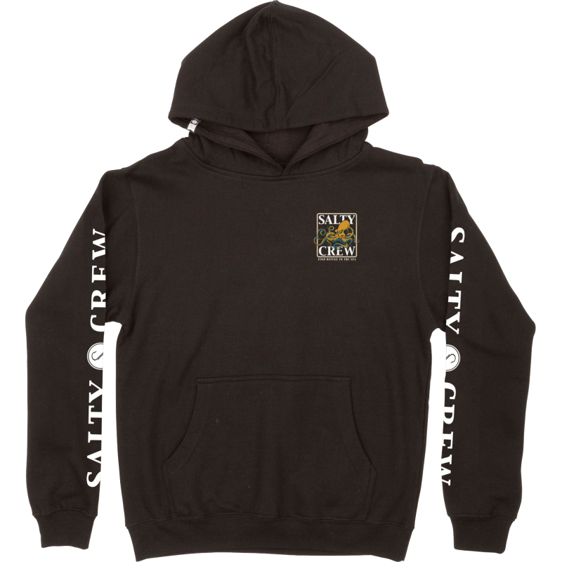 Salty Crew Kids' Ink Slinger Fleece Black