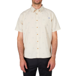 Salty Crew Men's Bruce Short-Sleeve Woven Natural