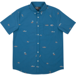 Salty Crew Men's Markets Ss Woven Cobalt