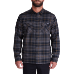 Salty Crew Men's Shipyard Tech Shacket Black