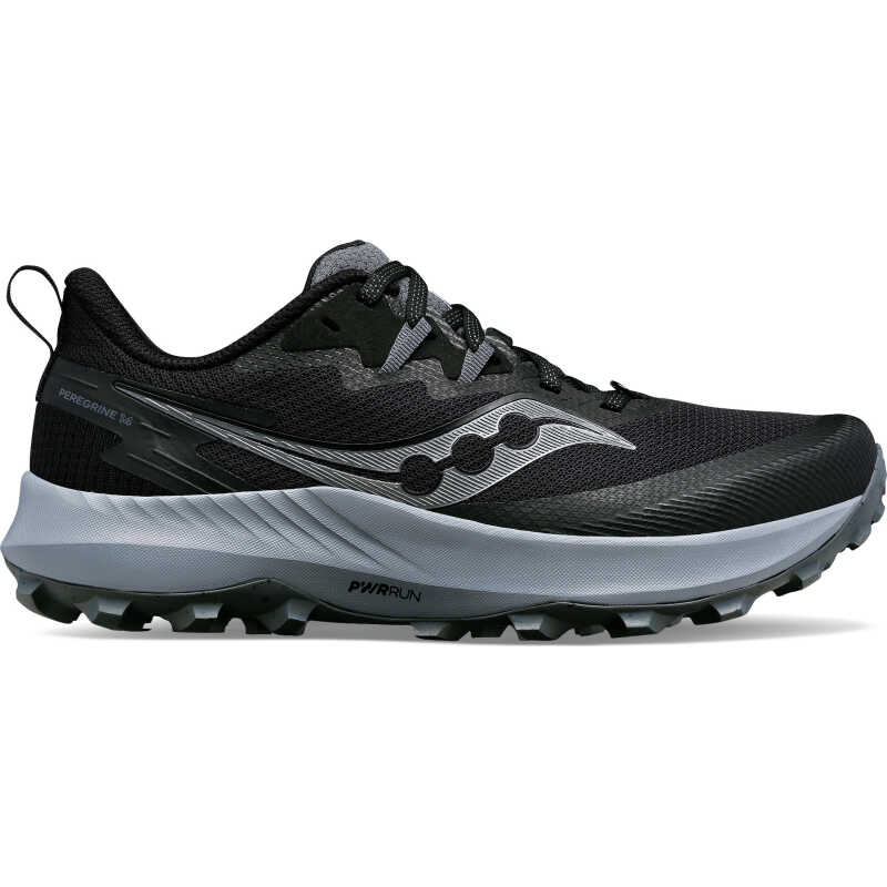 Saucony Men's Peregrine 14 Wide Black Saucony Men's Peregrine 14 Wide Black