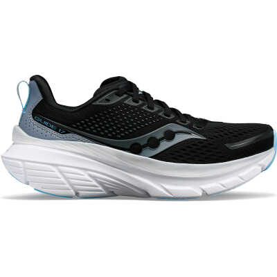 Saucony Women's Guide 17 Wide Black/Fog