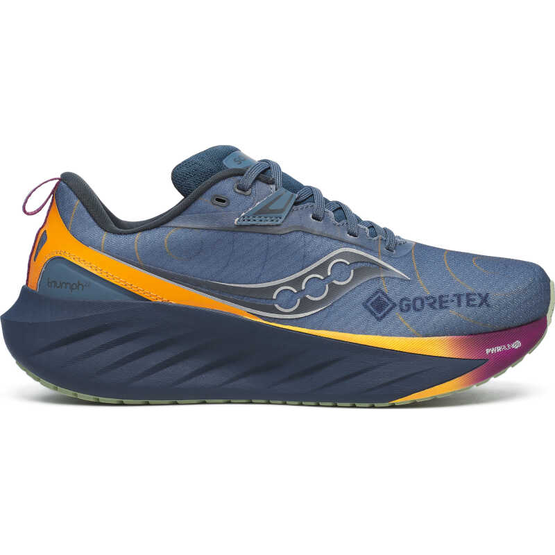 Saucony Women's Triumph 22 GORE-TEX Mirage/Navy