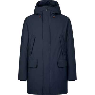 Save the Duck Men's Hooded Parka Wilson Blue Black