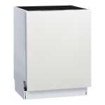 Scandomestic DWI1444WC - Diskmaskin - inbyggd - Fördjupning - bredd: 60 cm - djup: 58 cm - höjd: 82 cm - vit