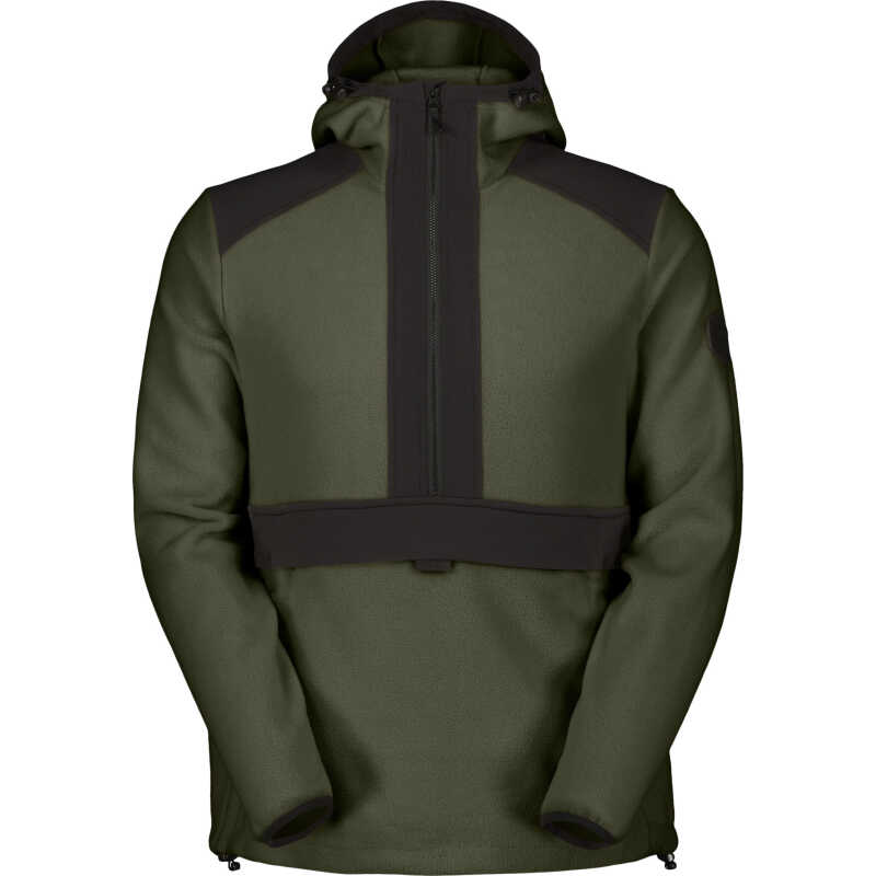 Scott Men's Original Fleece Pullover Douglas Green/Black