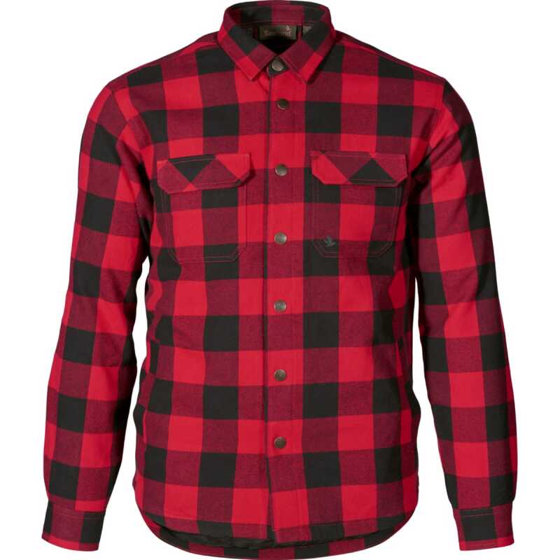 Seeland Men's Canada Shirt Red Check
